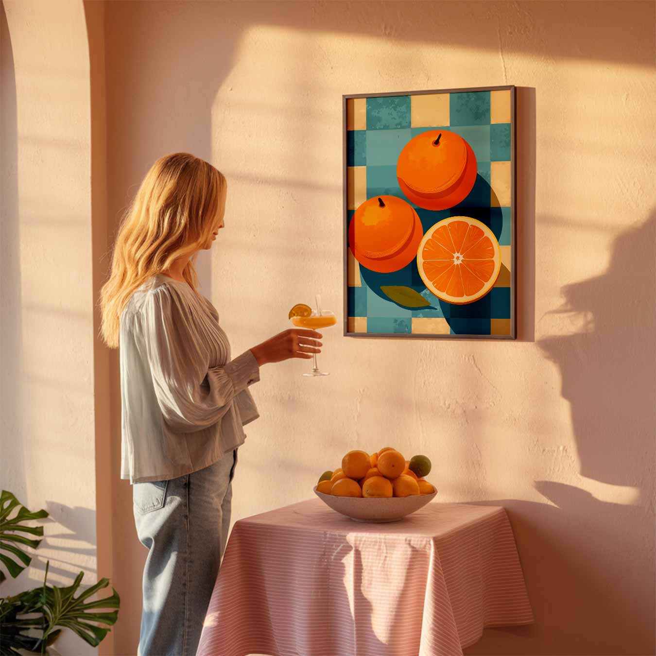 Citrus Verfrissing Poster-WallArtistic