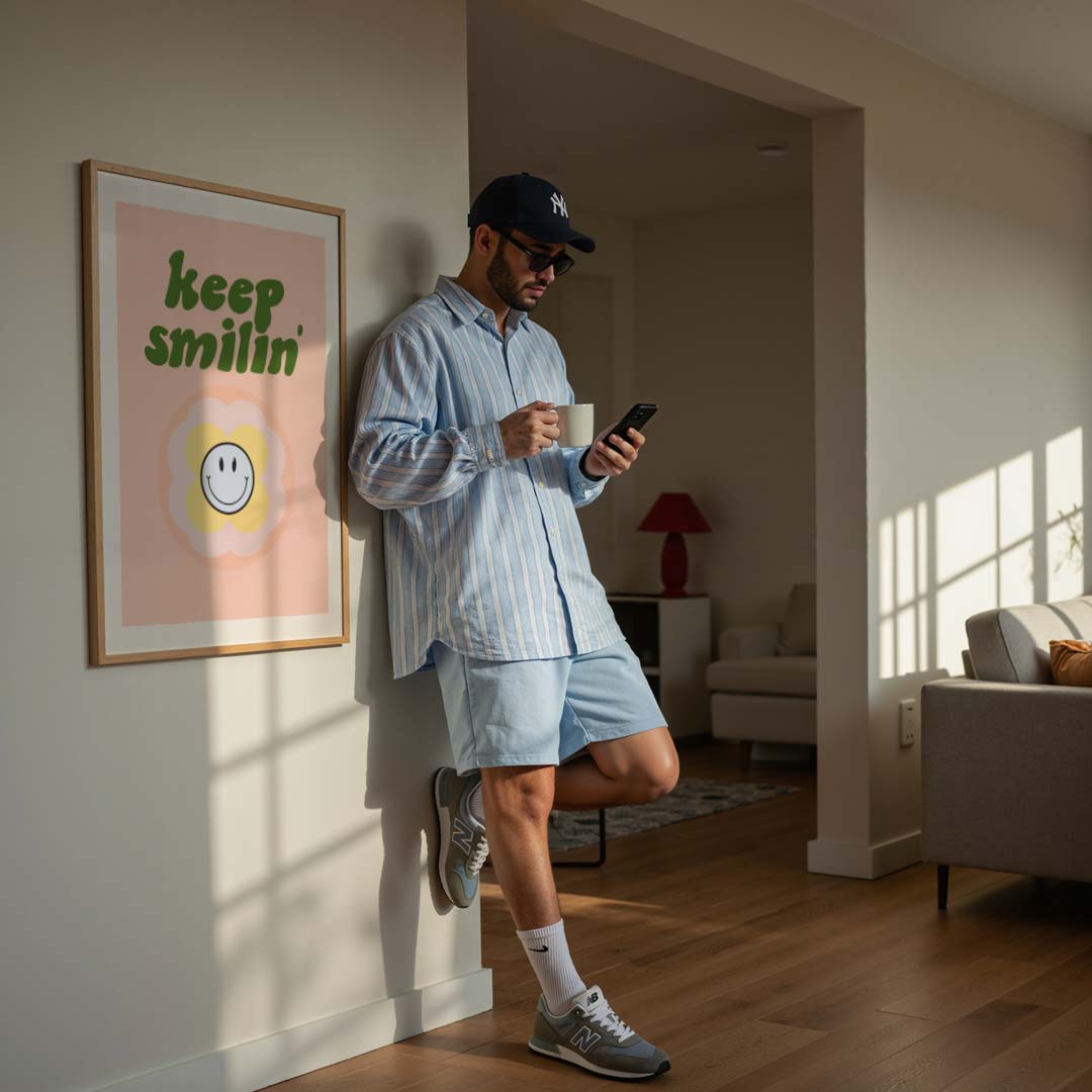 Keep Smilin' Poster-WallArtistic