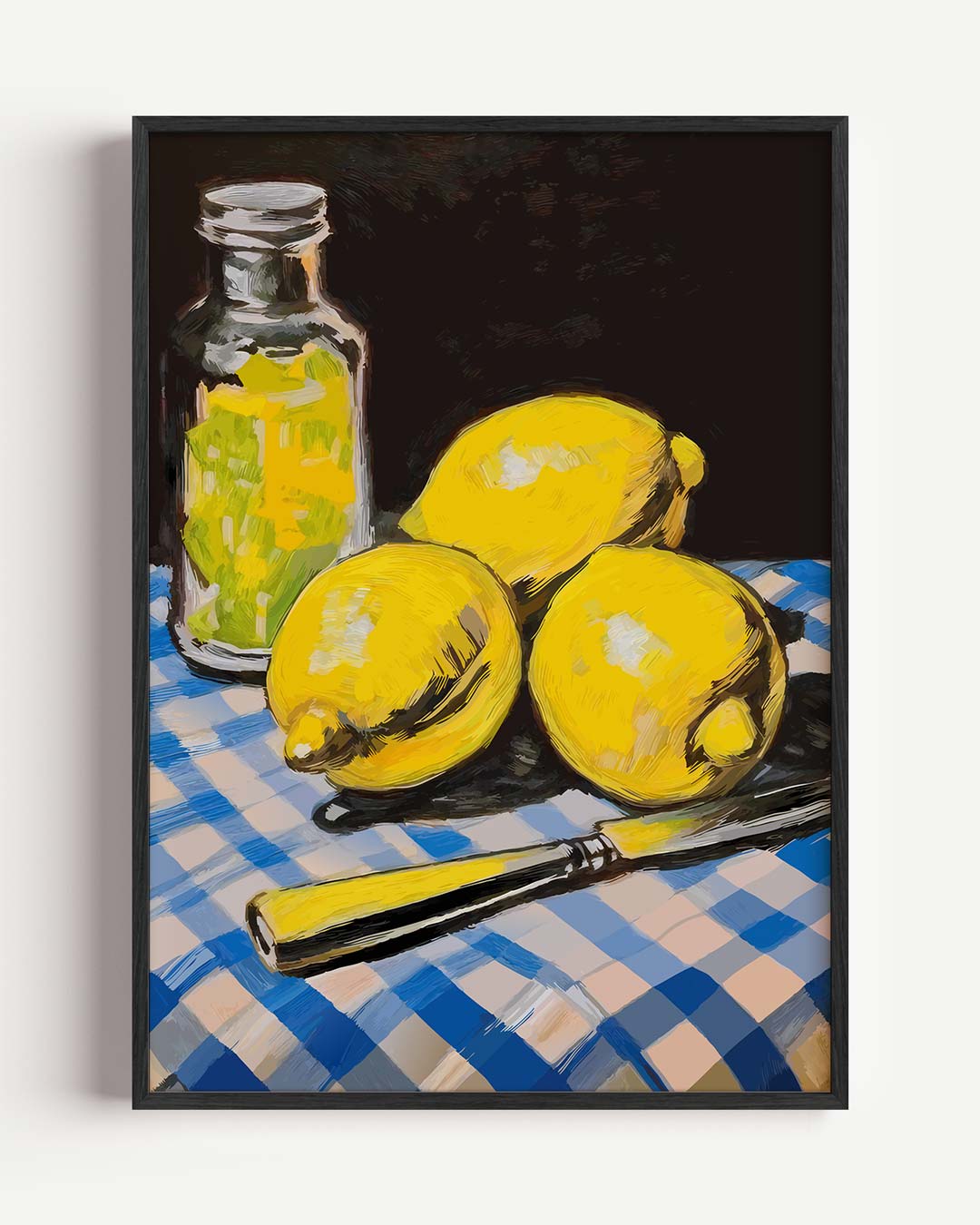 Zonnige Citroen Keukenposter-WallArtistic