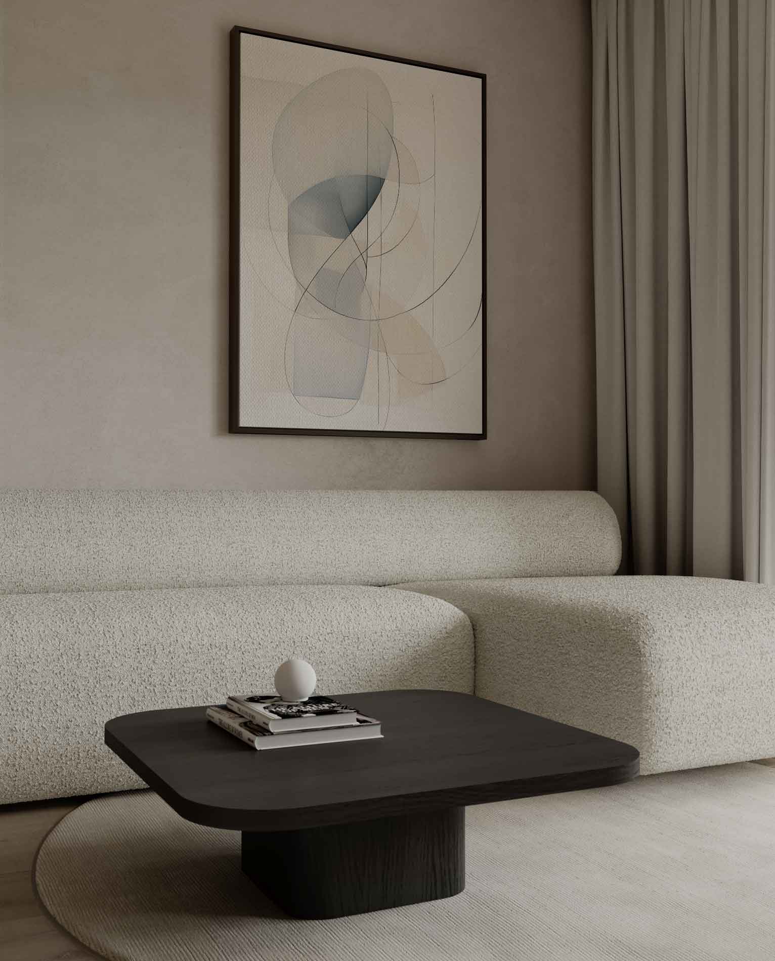Dans van Lijnen en Licht Kunstwerk-canvas-dibond-plexiglas-wanddecoratie-WallArtistic