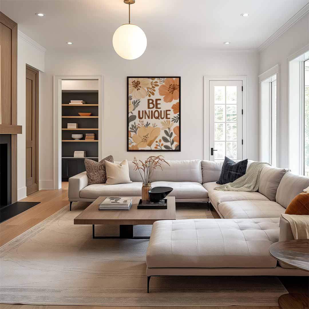 Bloemenmotivatie Poster Kunstwerk-canvas-dibond-plexiglas-wanddecoratie-WallArtistic