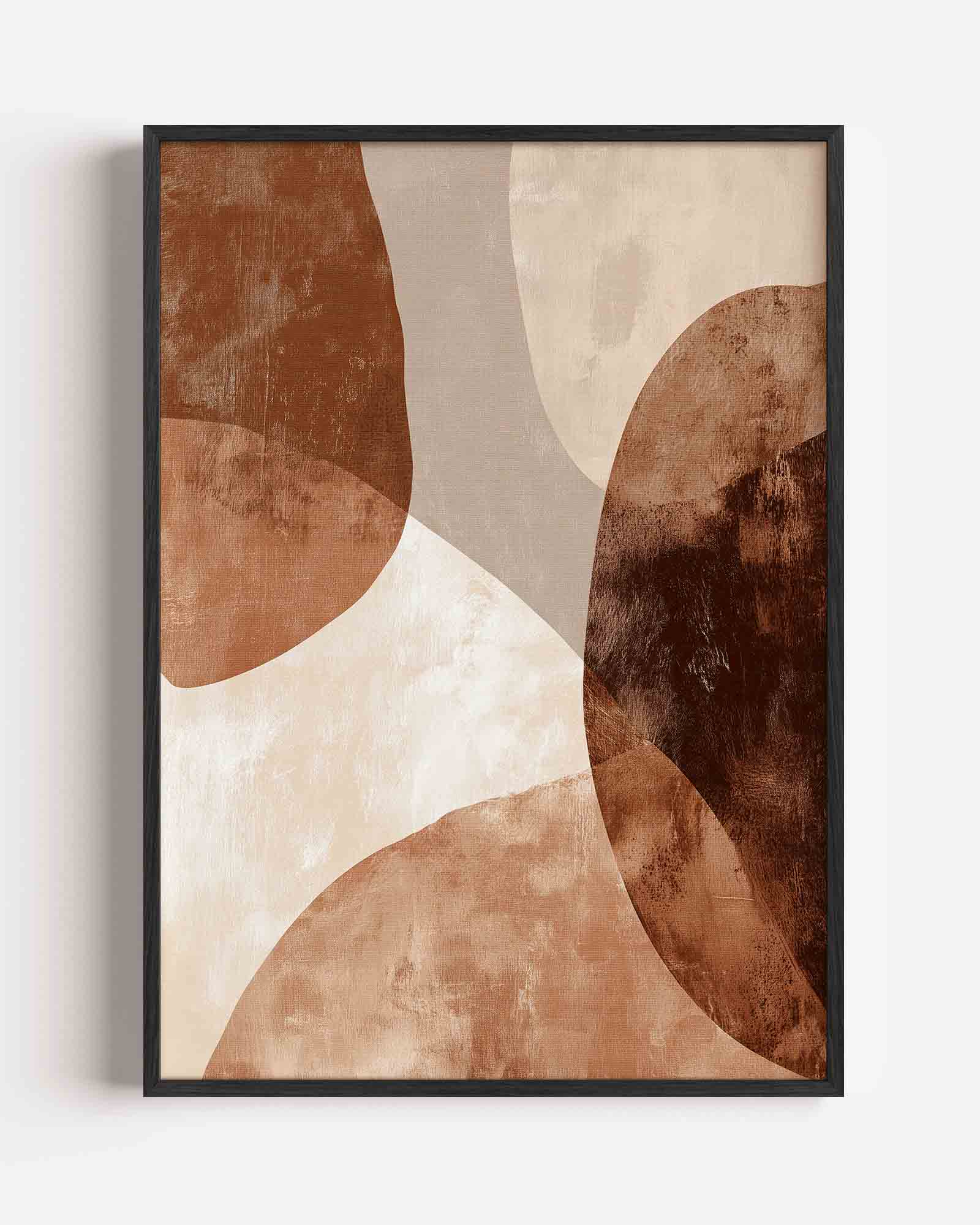 Abstracte vormen Poster
