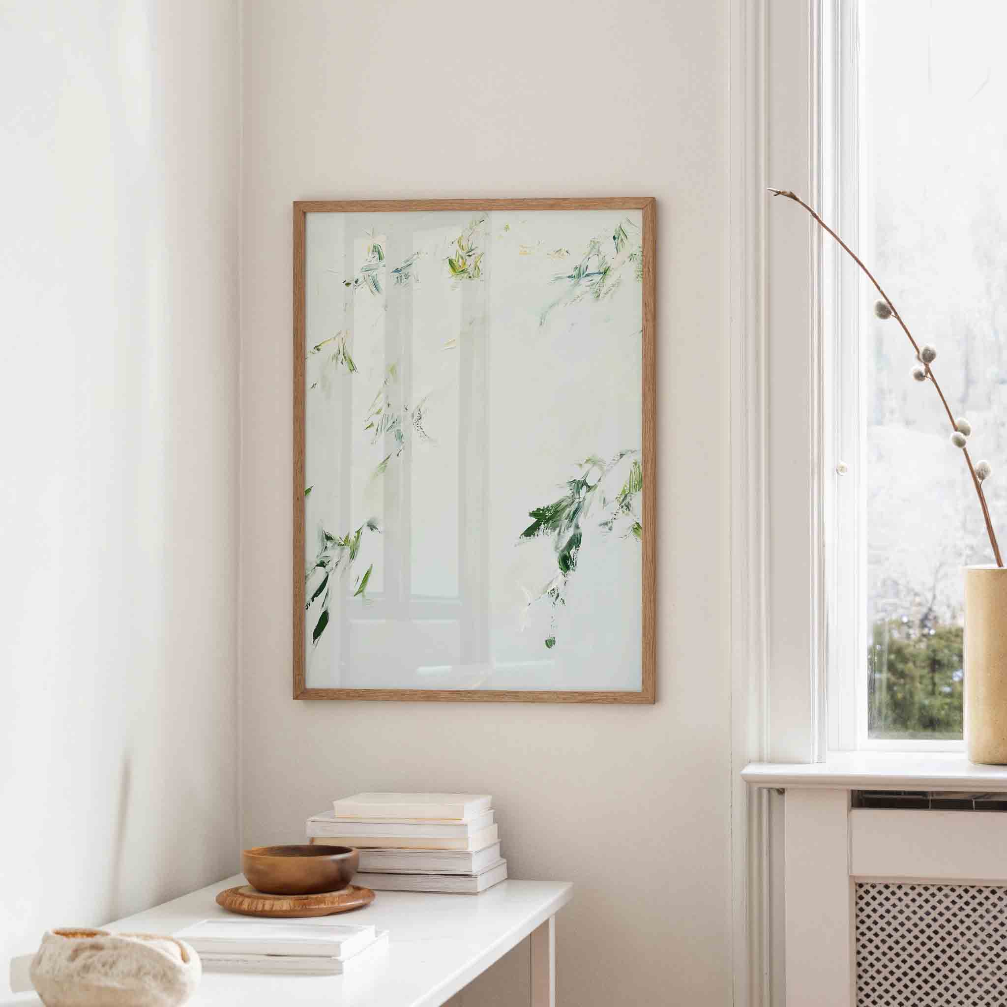 Groene bladeren Poster