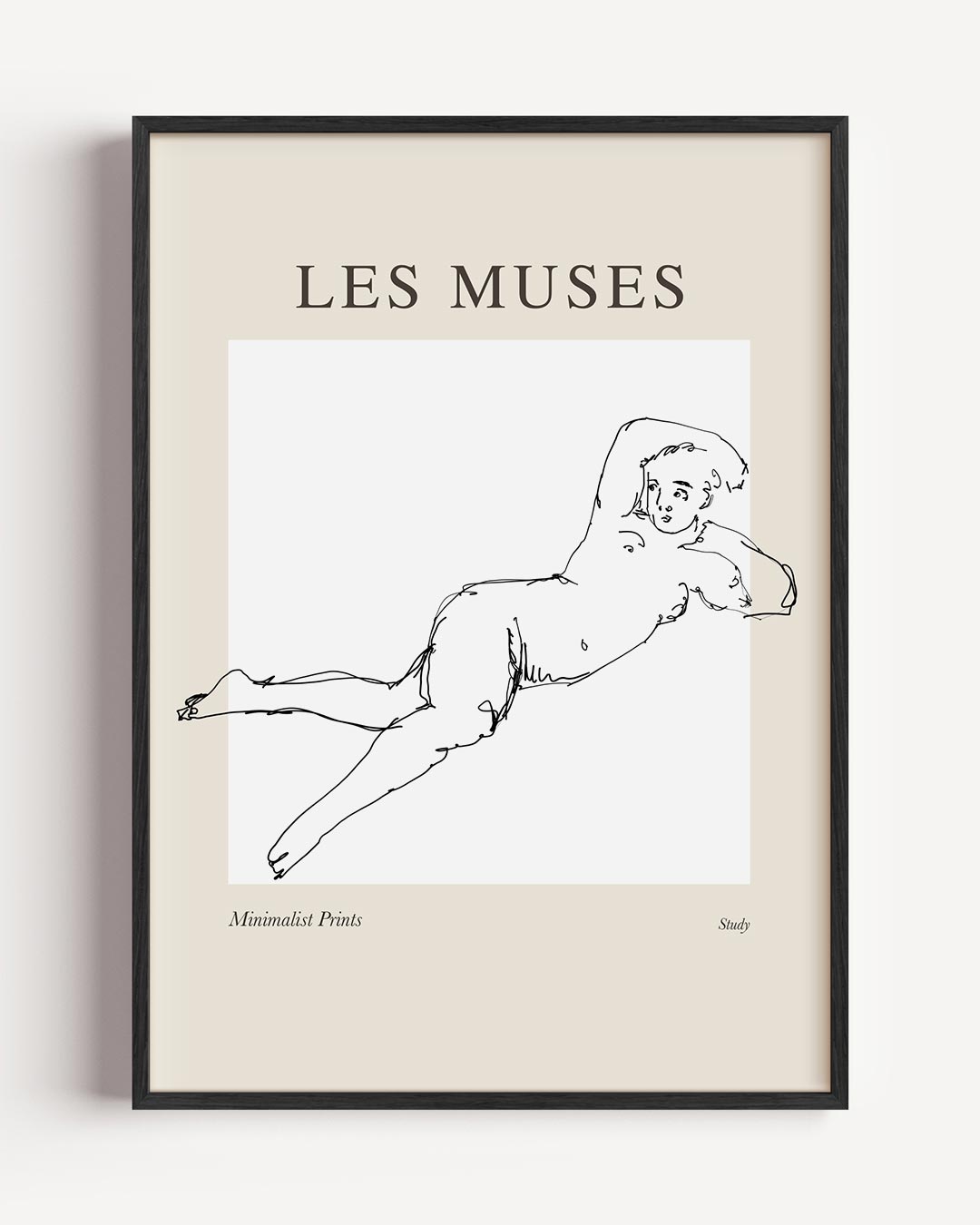 Minimalistische Muses Poster-WallArtistic