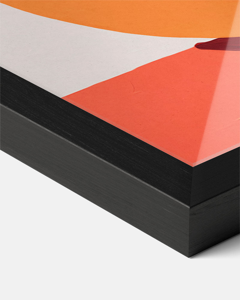 Moderne Peer Illustratie Poster-WallArtistic