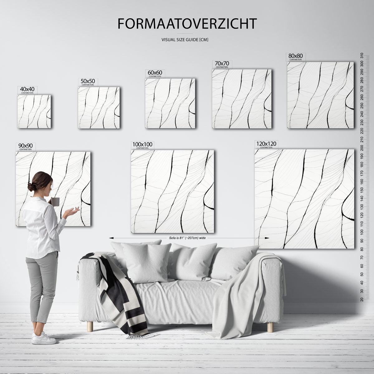 Vleugelstructuur Poster