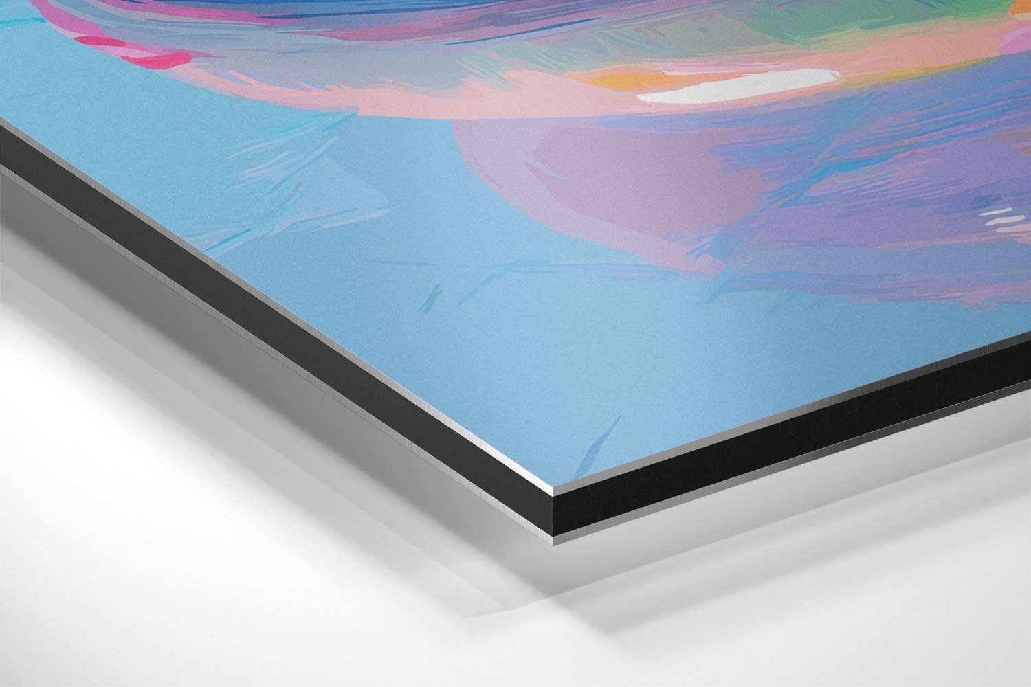 Speelse Zwembanden Kunst Kunstwerk-canvas-dibond-plexiglas-wanddecoratie-WallArtistic