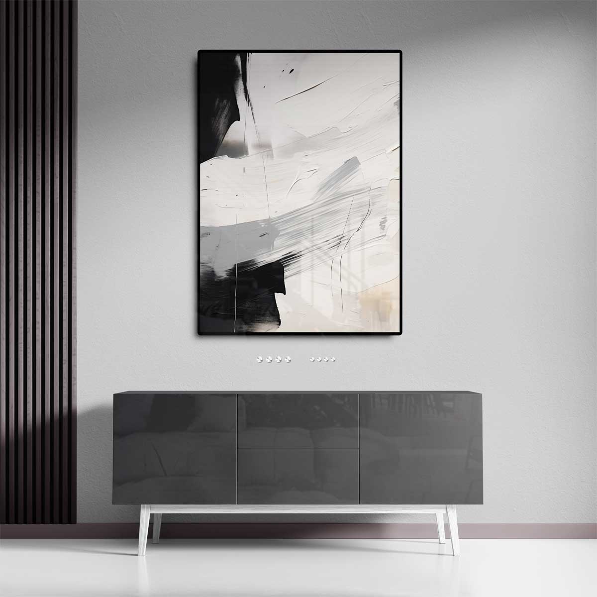 Mystiek in Monochroom Kunstwerk-canvas-dibond-plexiglas-wanddecoratie-WallArtistic