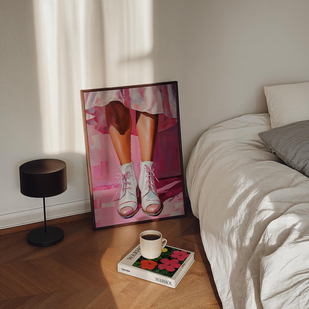 Vrouwelijke Verfijning Poster-WallArtistic