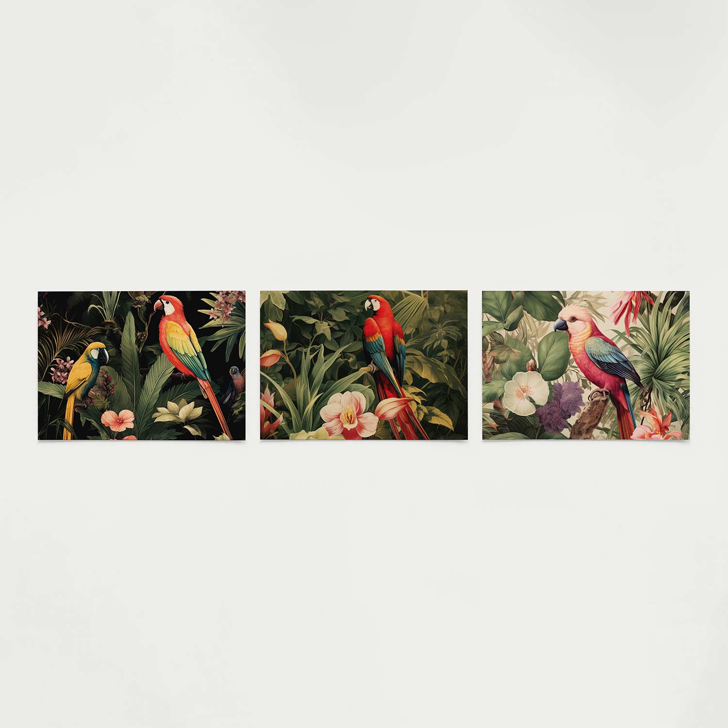 Tropische kleurenpracht Posterset