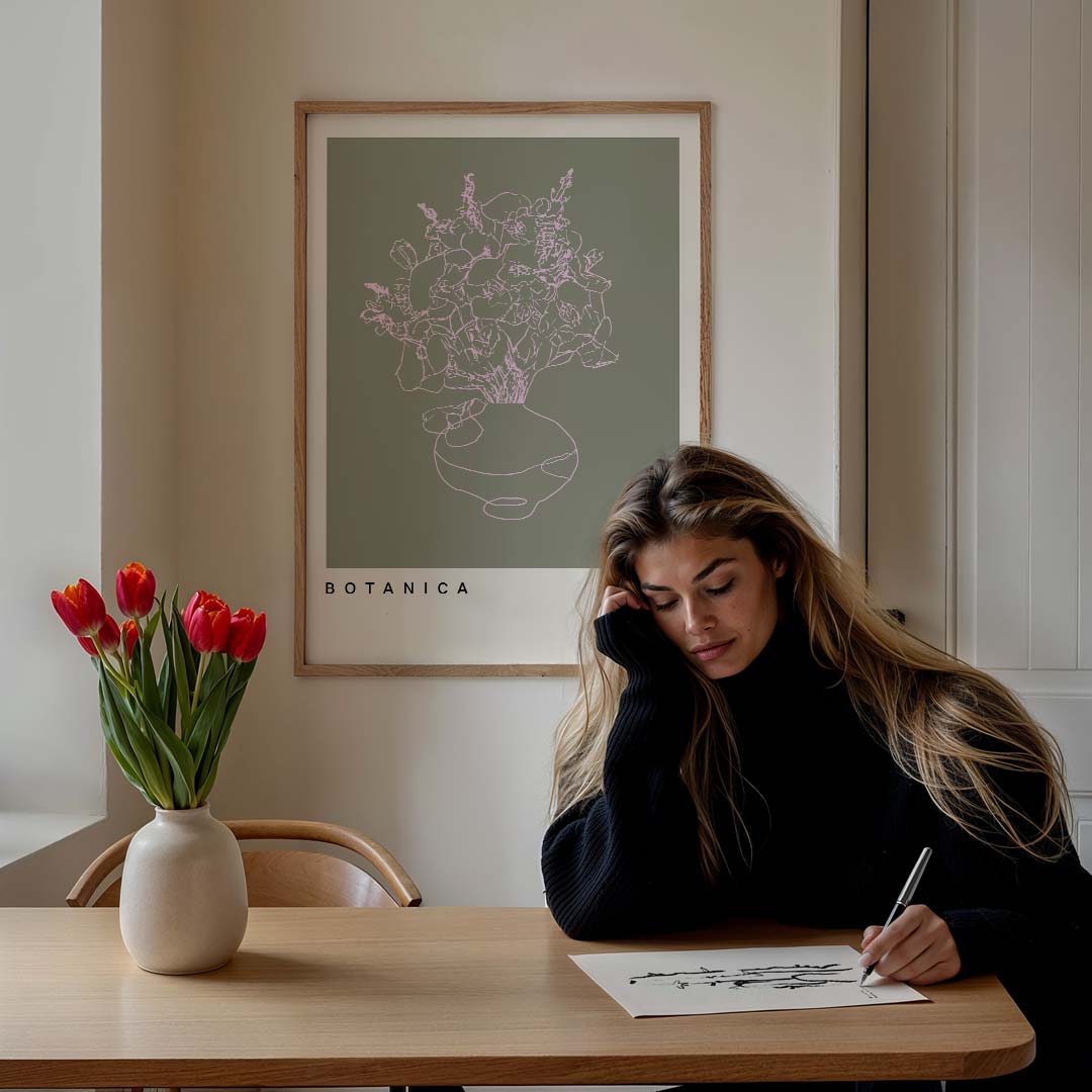 Botanica Bloemenkunst Poster-WallArtistic