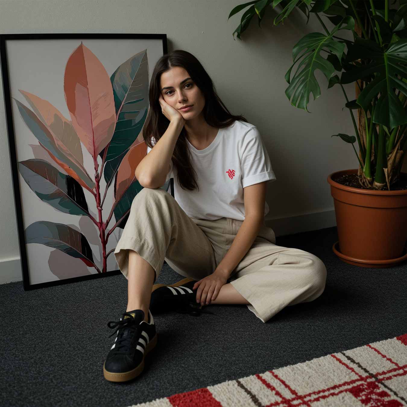 Botanische Kunstposter