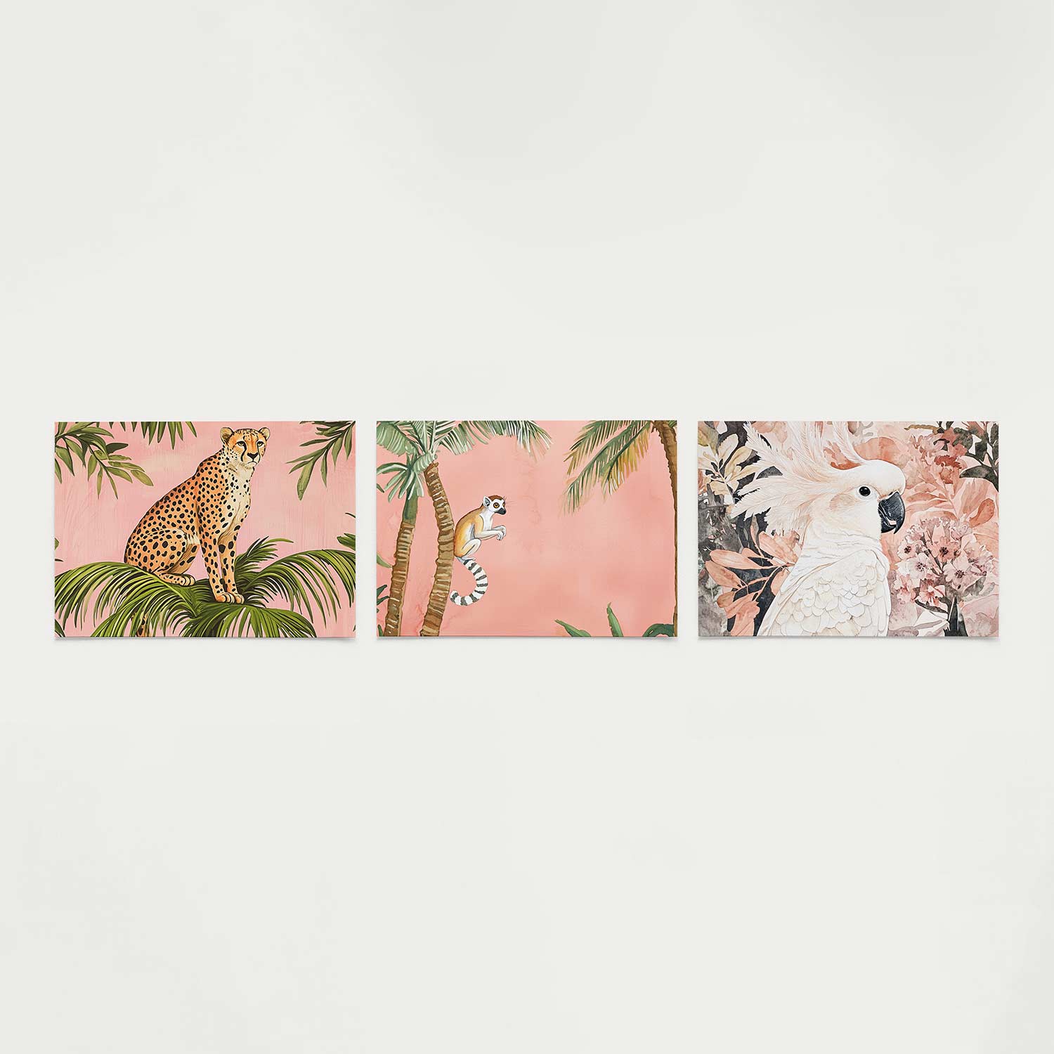 Jungle elegantie Posterset
