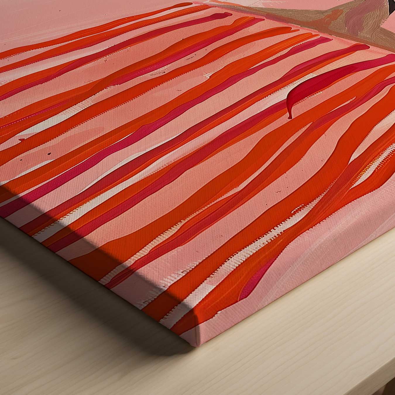 Dromerige Verstilling Kunstwerk-canvas-dibond-plexiglas-wanddecoratie-WallArtistic