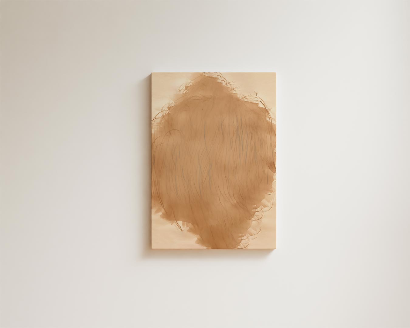 Warme Vederzachte Mist Kunstwerk-canvas-dibond-plexiglas-wanddecoratie-WallArtistic