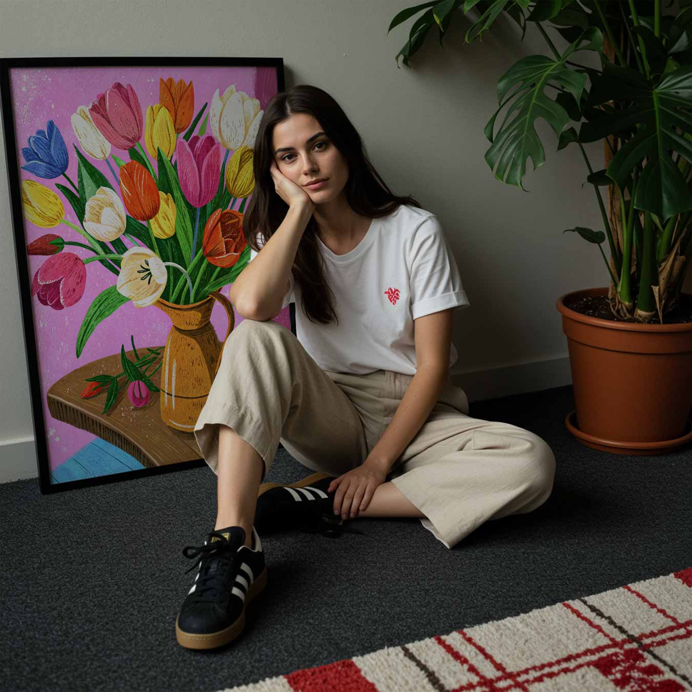 Tulpenpracht Poster-WallArtistic