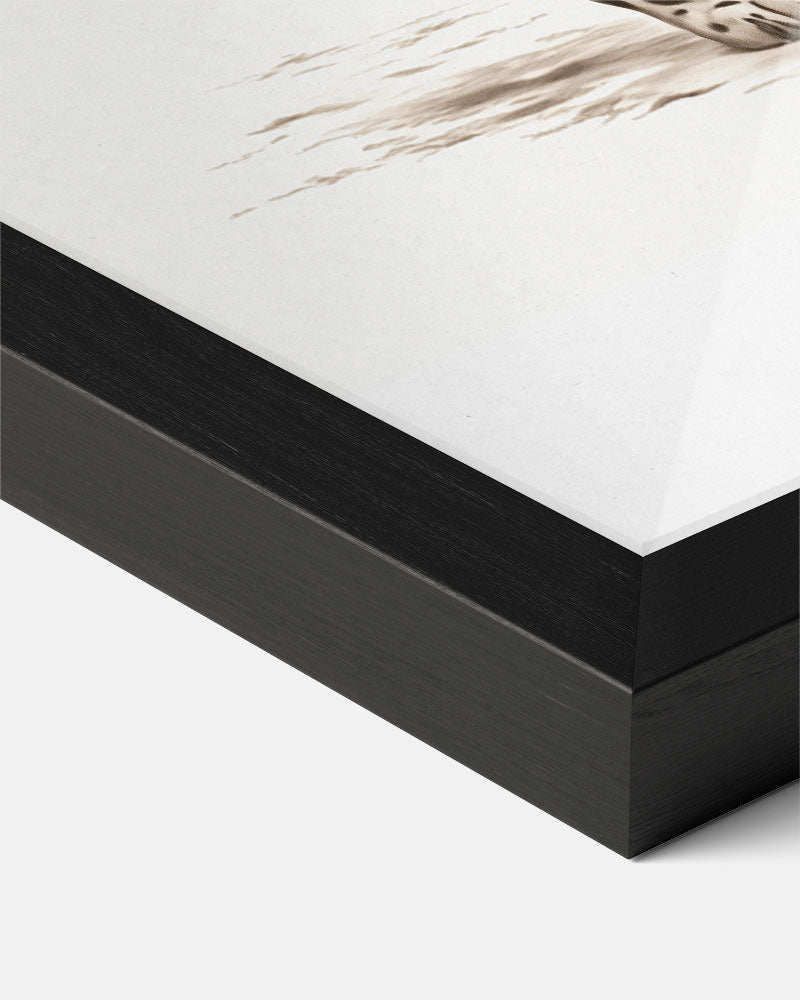 Wild Leopard Wanddecoratie Poster-WallArtistic