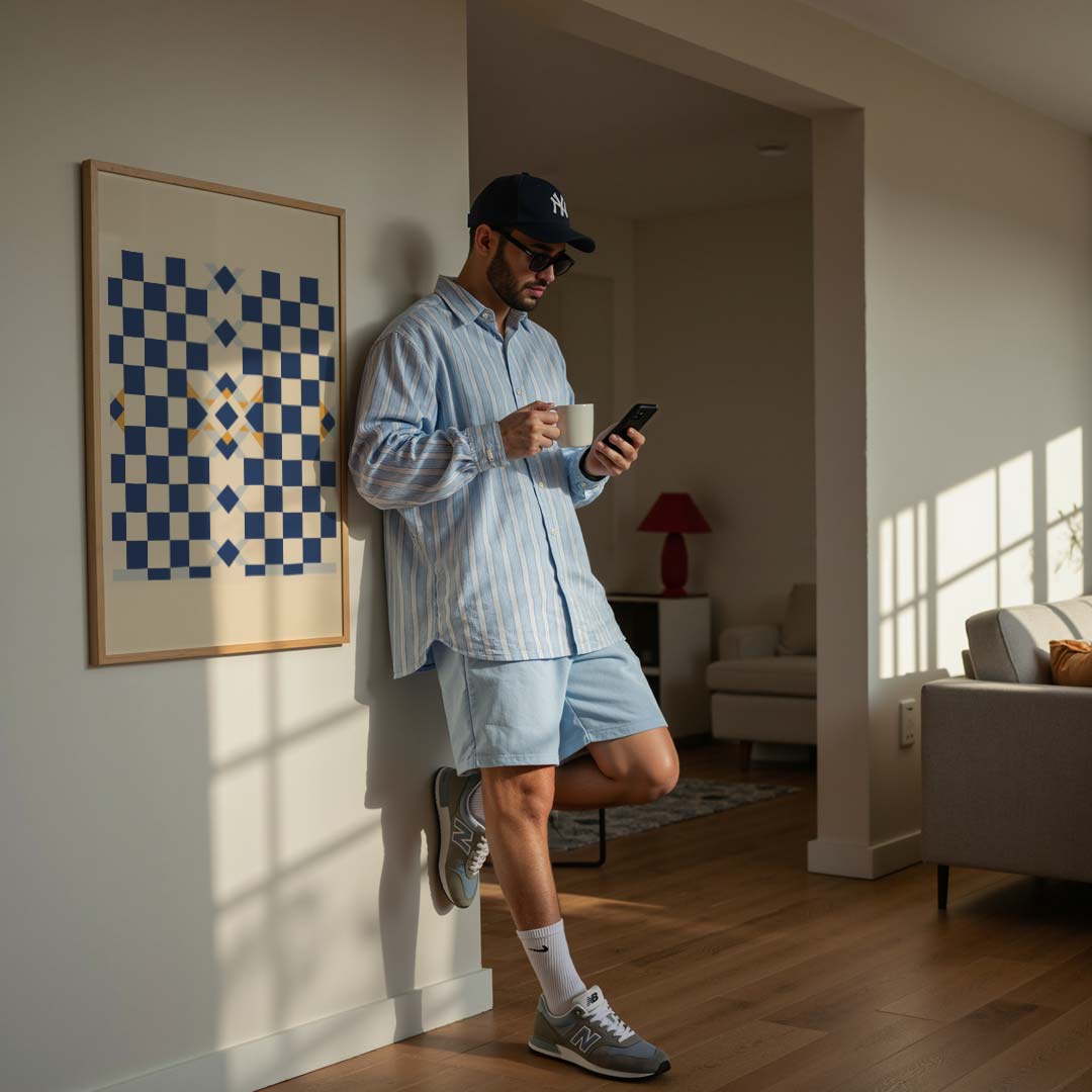 Moderne Geometrische Kunstposter-WallArtistic