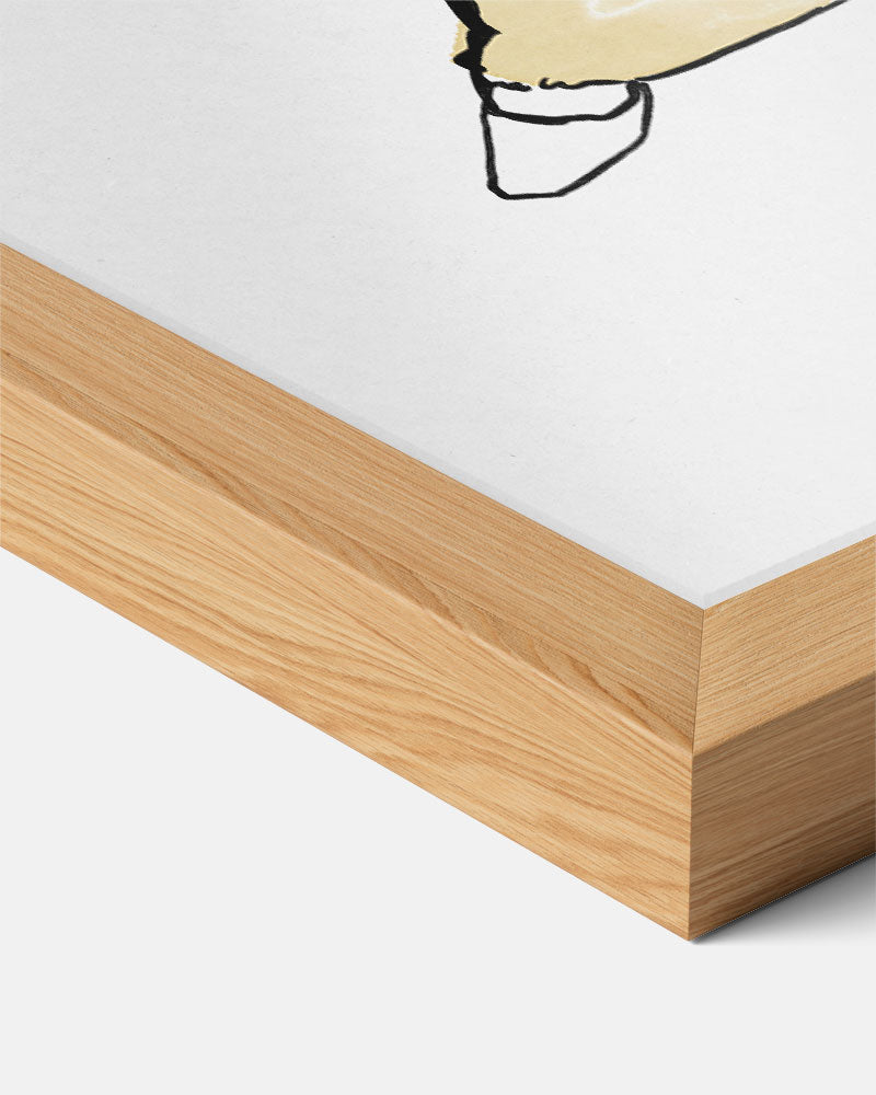 Moderne Vrouwelijke Kracht Poster-WallArtistic