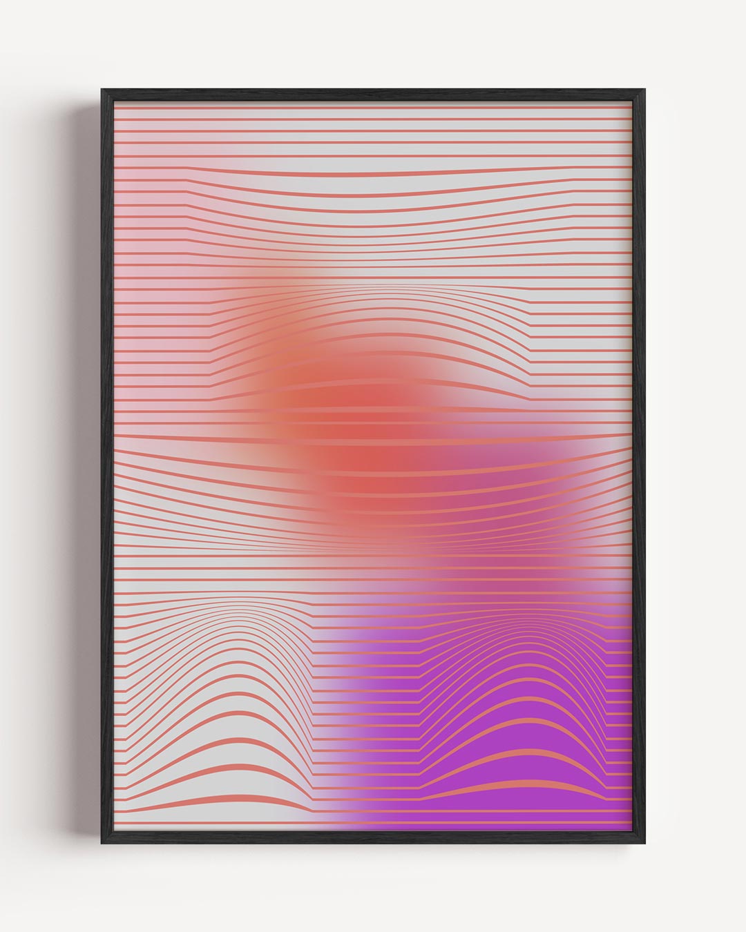 Kleurrijke Dynamiek Wandposter-WallArtistic