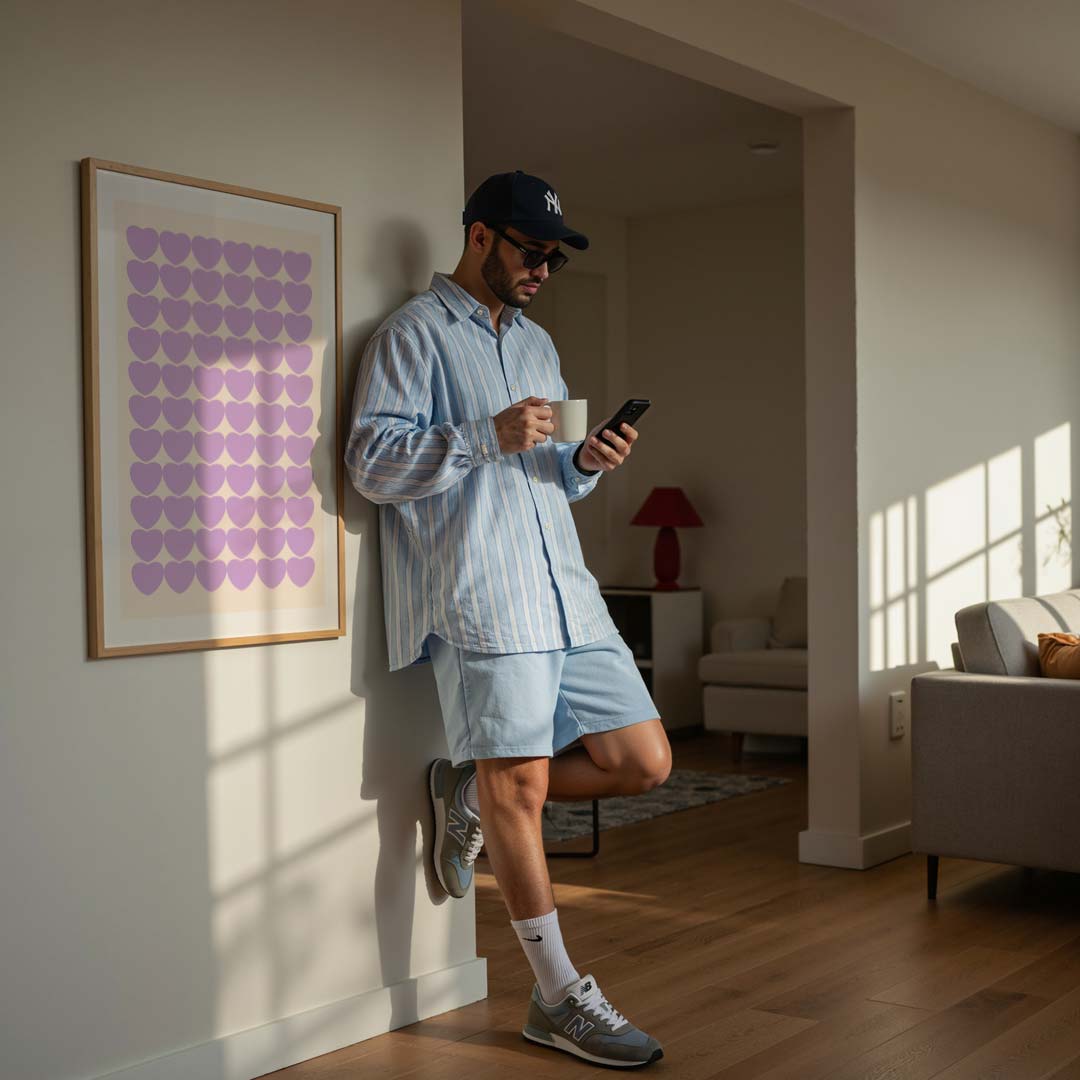 Liefdevolle Harten Poster-WallArtistic