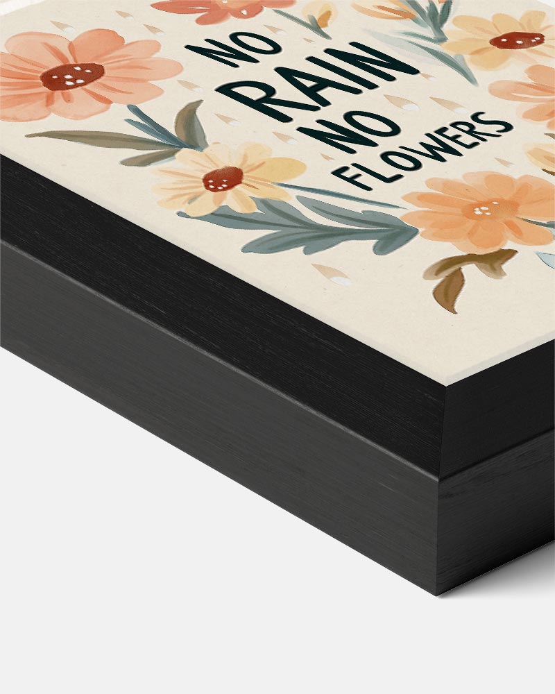 Inspirerende Bloemenposter