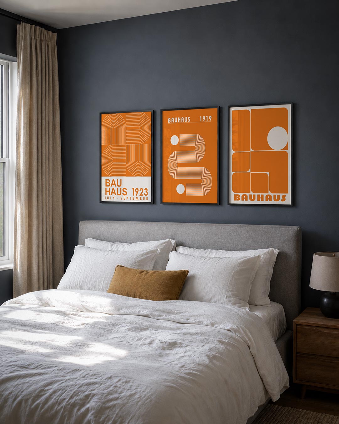 Lijnen en kleurvlakken Posterset