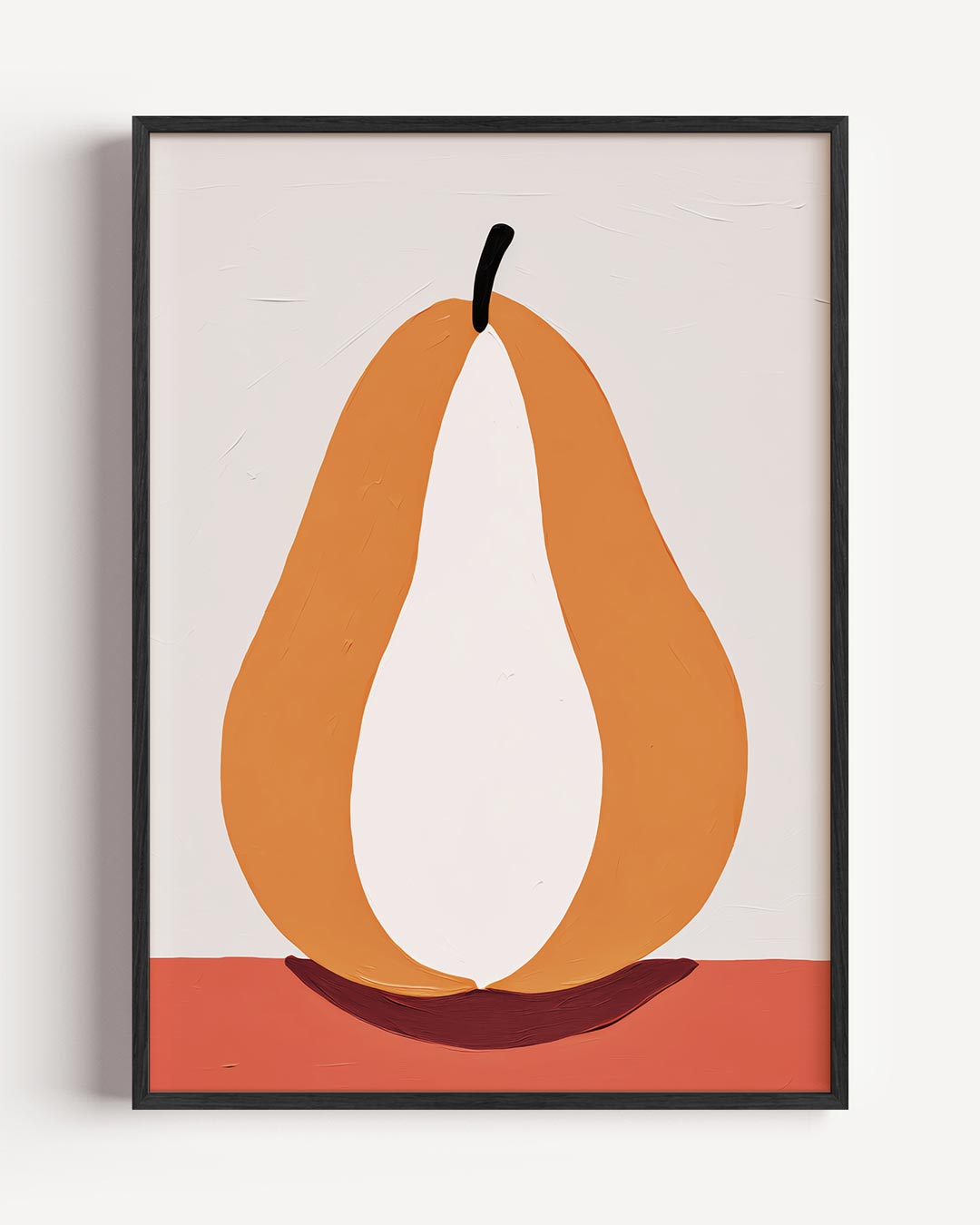 Moderne Peer Illustratie Poster-WallArtistic