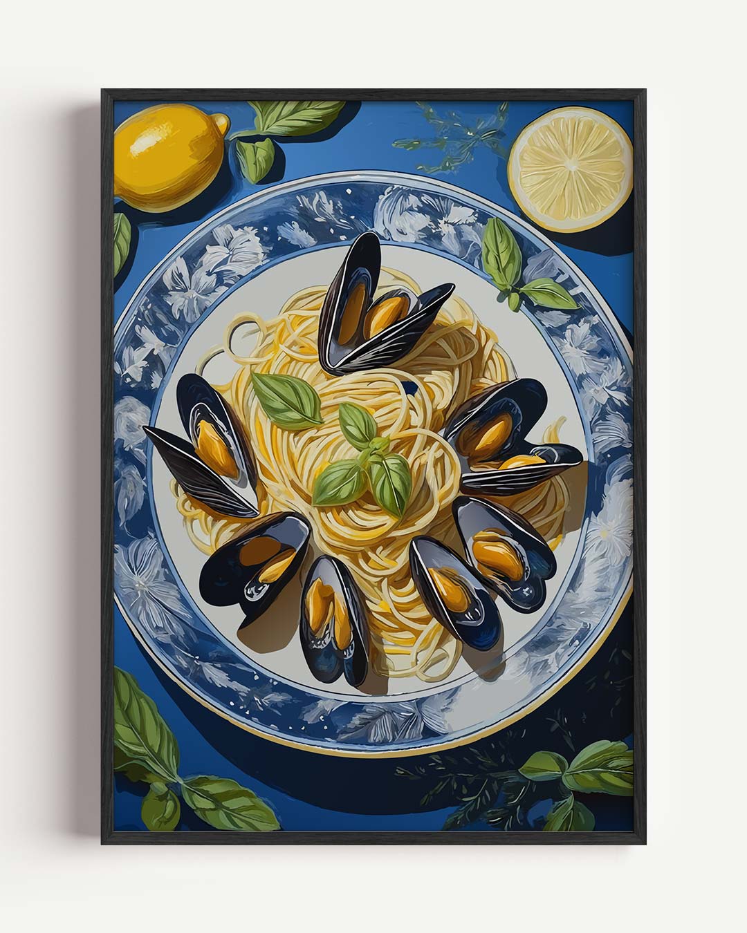 Italiaanse Pasta Delicatesse Poster-WallArtistic