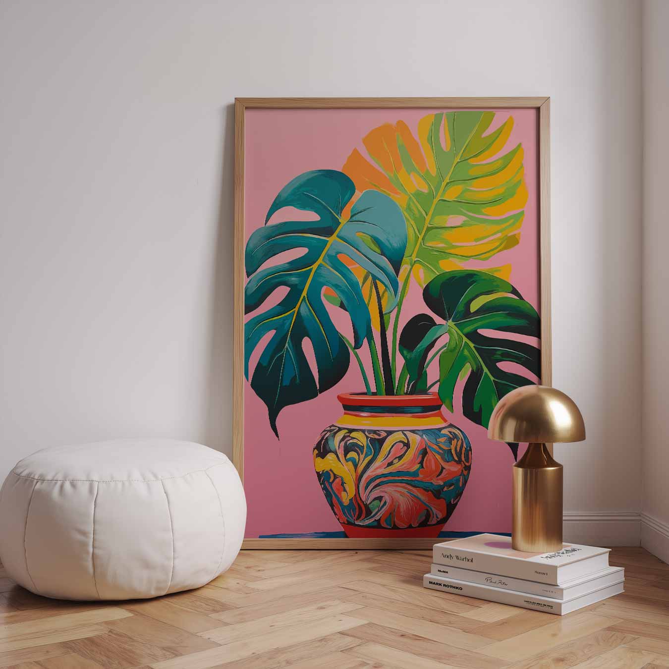 Stijlvolle Tropische Kunstposter