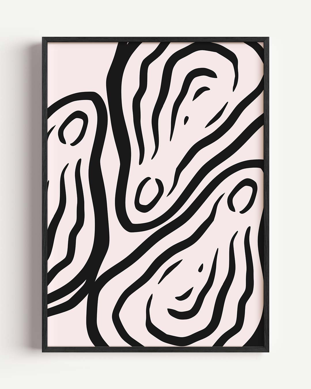 Stijlvolle Abstracte Kunstposter-WallArtistic