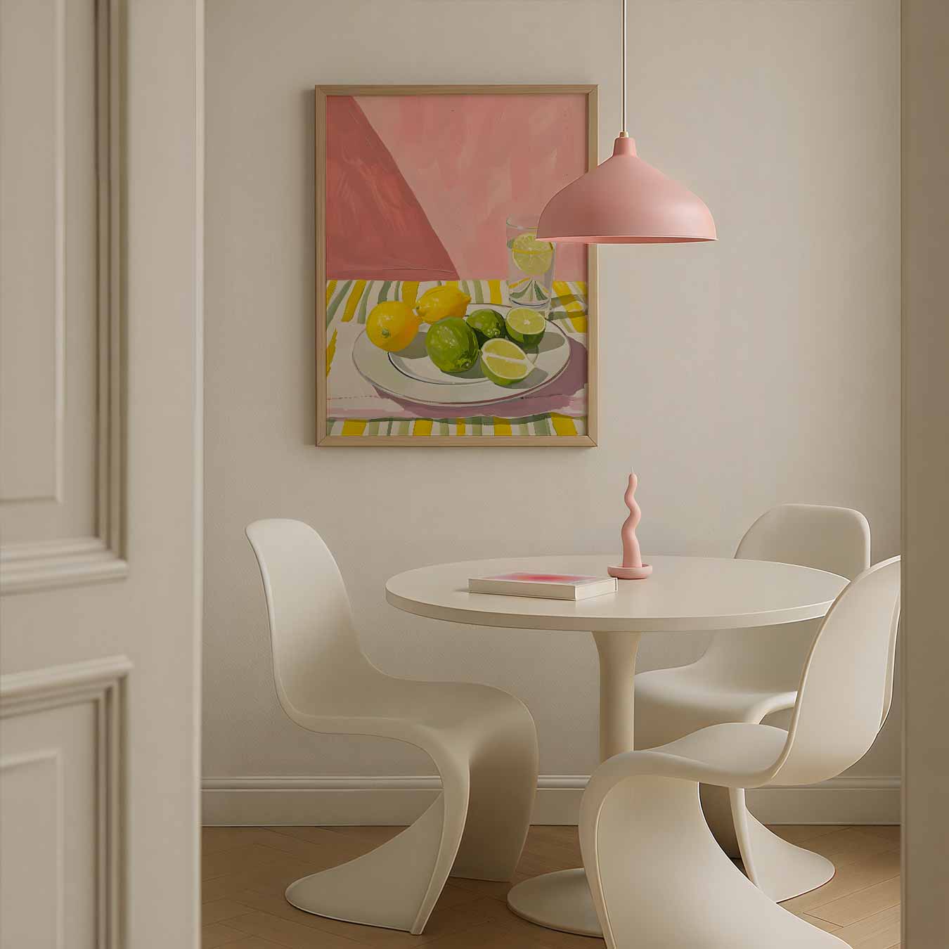 Zonnige Citrus Tafereel Poster