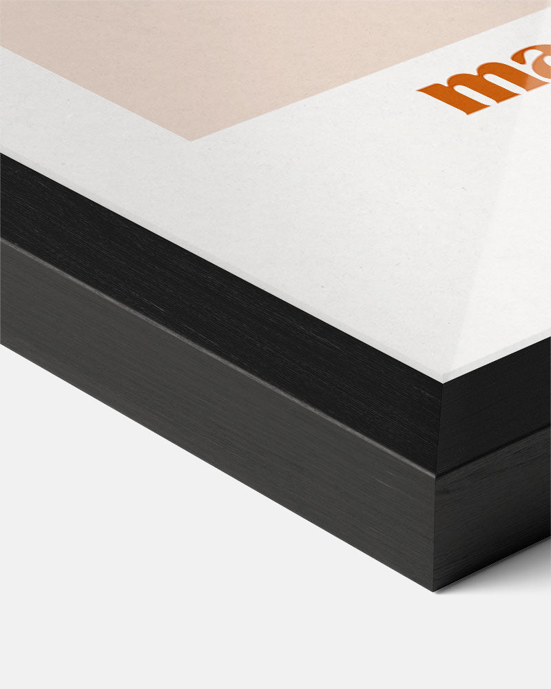 Franse Croissant Kunstposter-WallArtistic