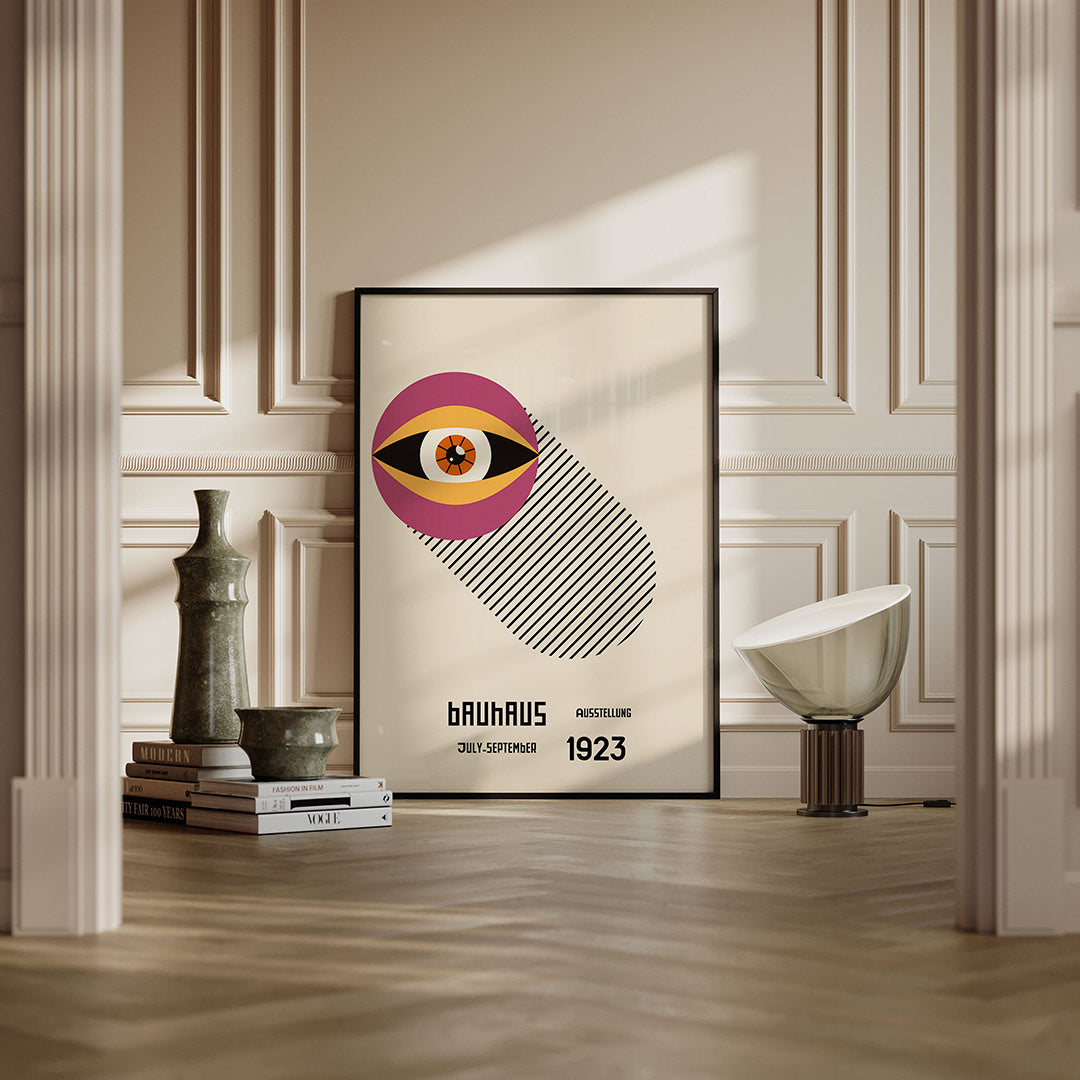 Oog en lijnen Poster