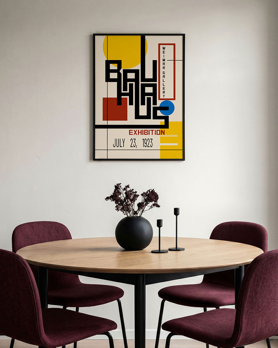 Vormen en vlaken Poster
