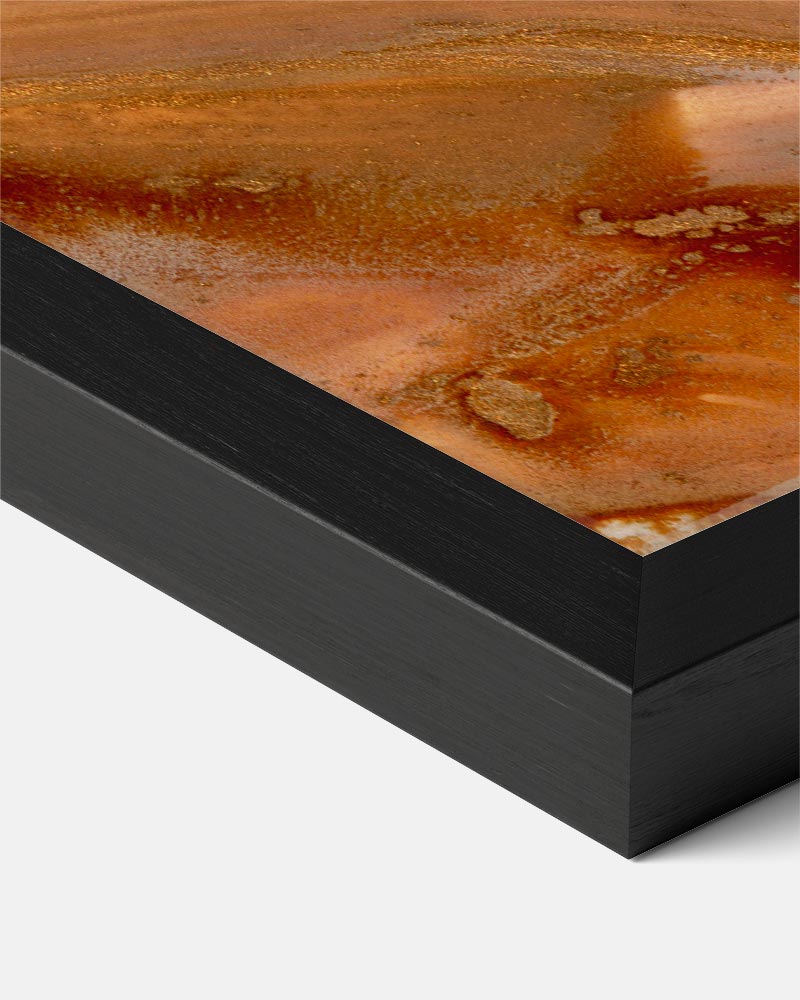 Aardetinten Abstract Poster-WallArtistic