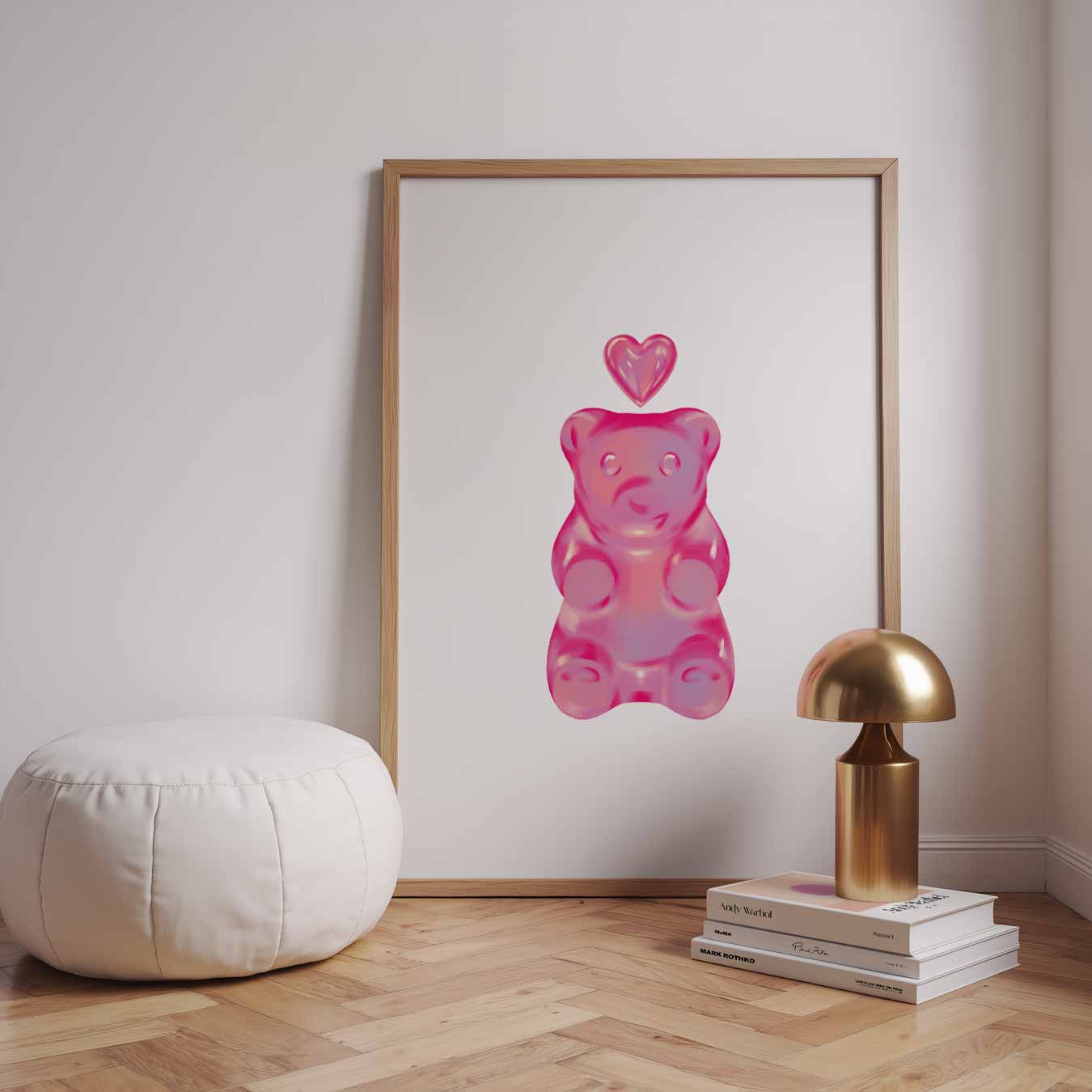 Schattige Gummybeer Poster