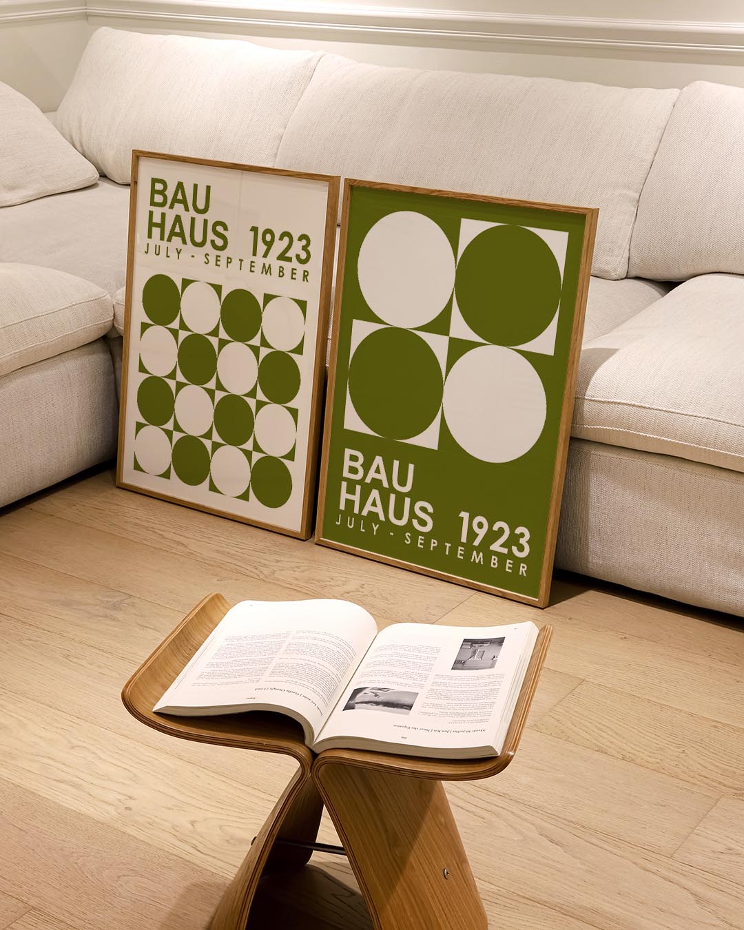 Cirkel en vierkant Posterset