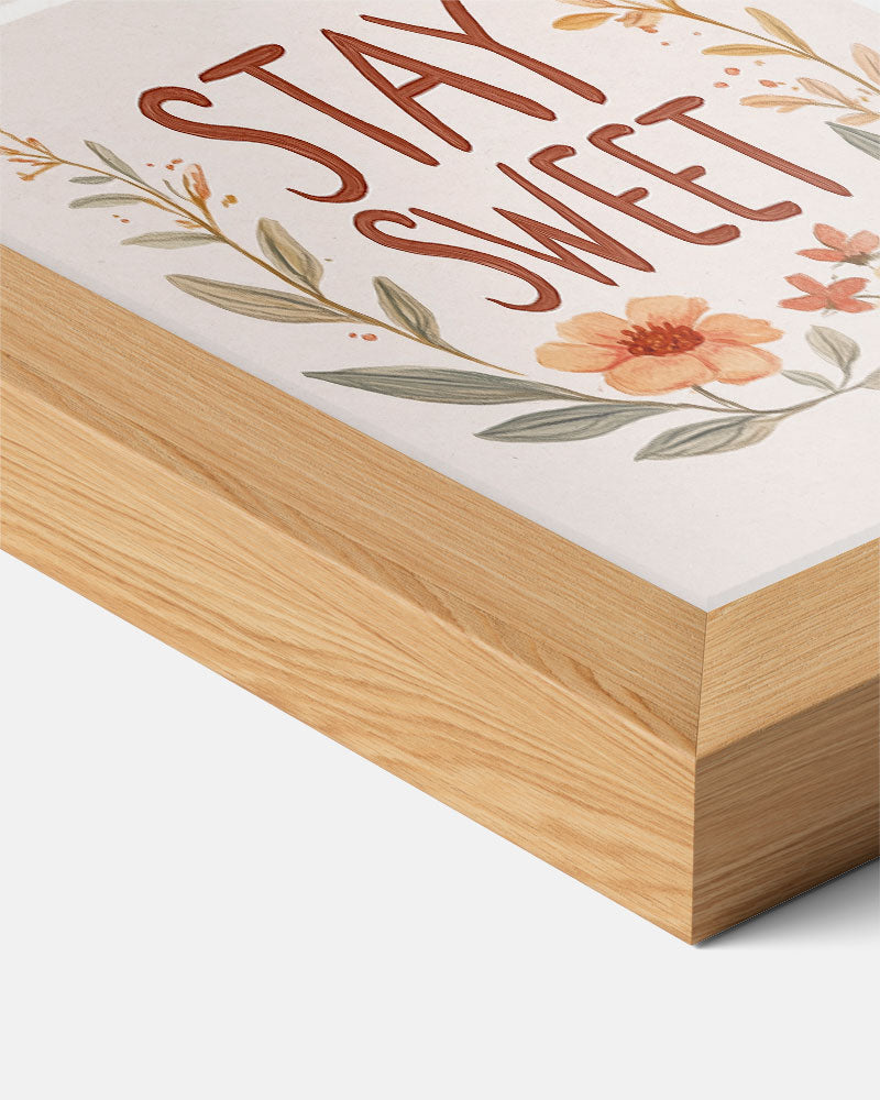 Blijvende Zoetheid Bloemenposter-WallArtistic