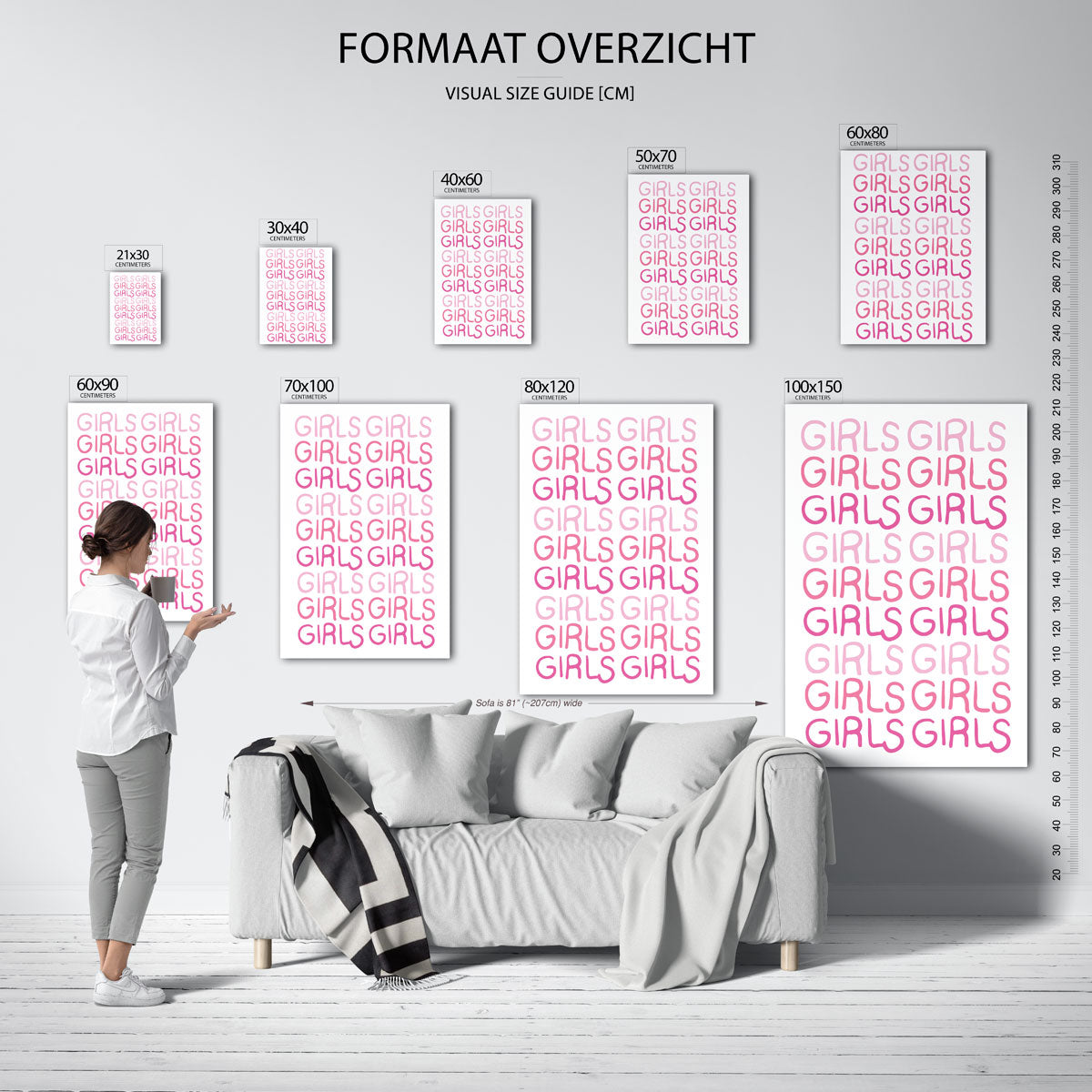 Meisjes herhaling Poster