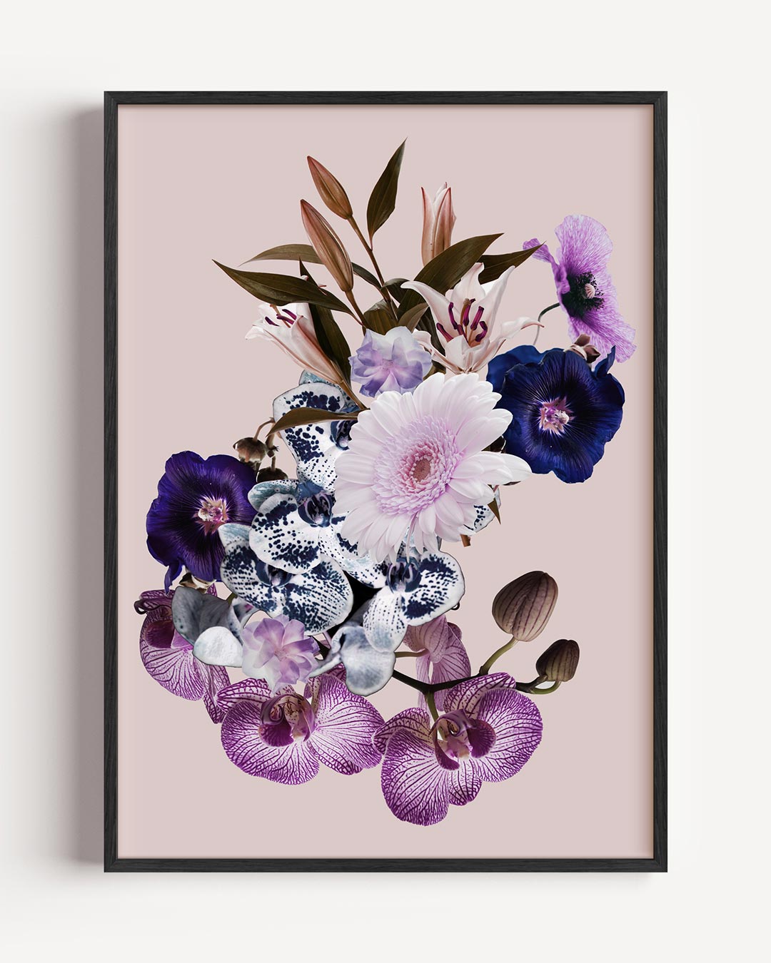 Bloemenexplosie Wanddecoratie Poster-WallArtistic