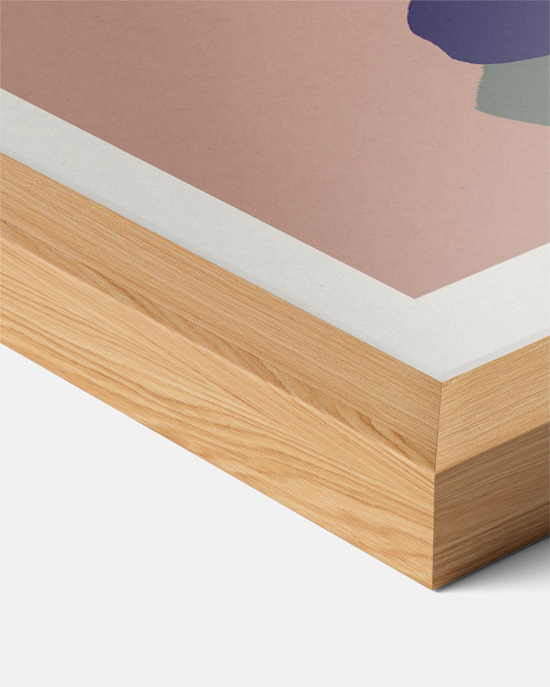 Kleurrijke Abstracte Vormen Poster-WallArtistic