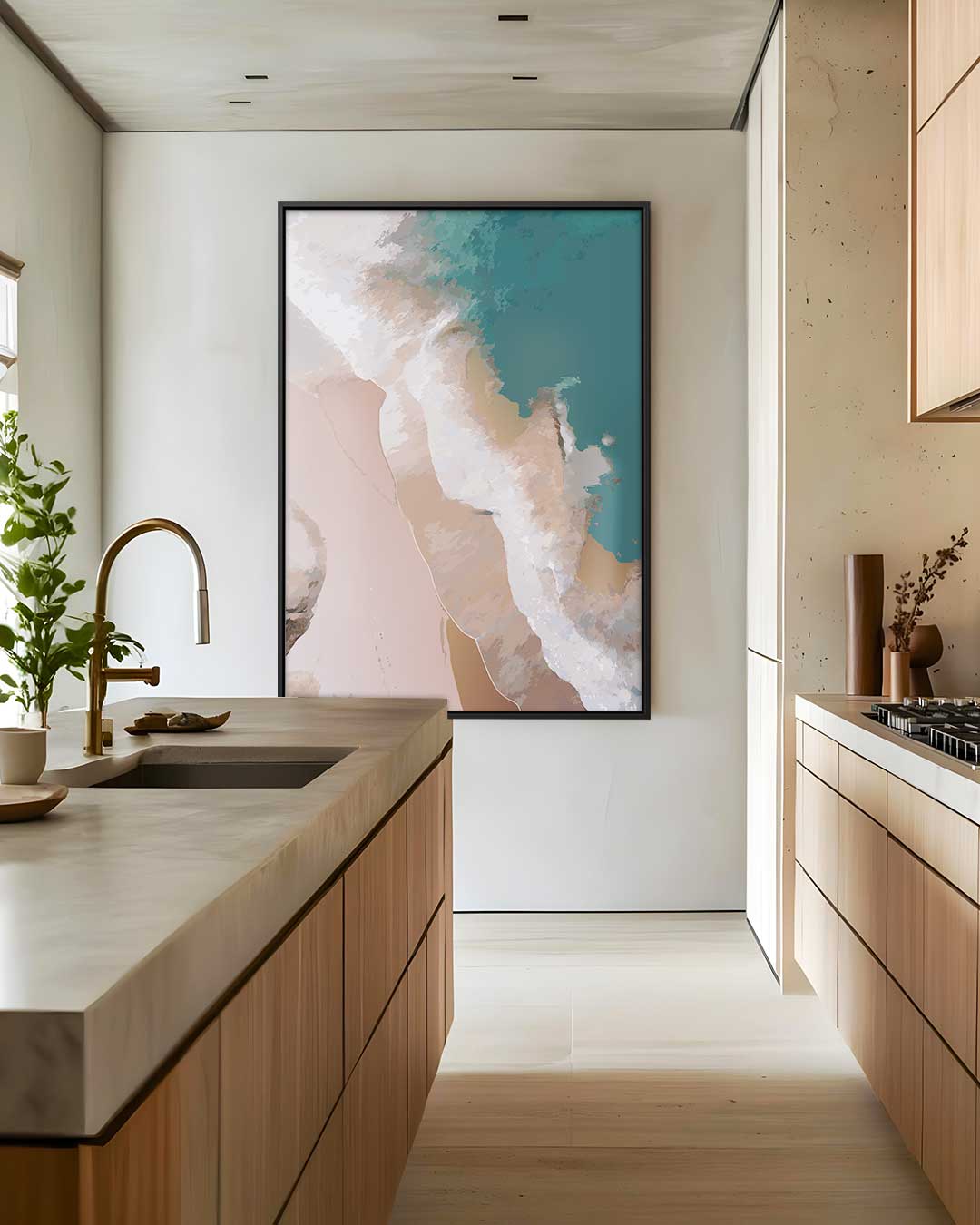 Stranddromen Kunstwerk-canvas-dibond-plexiglas-wanddecoratie-WallArtistic