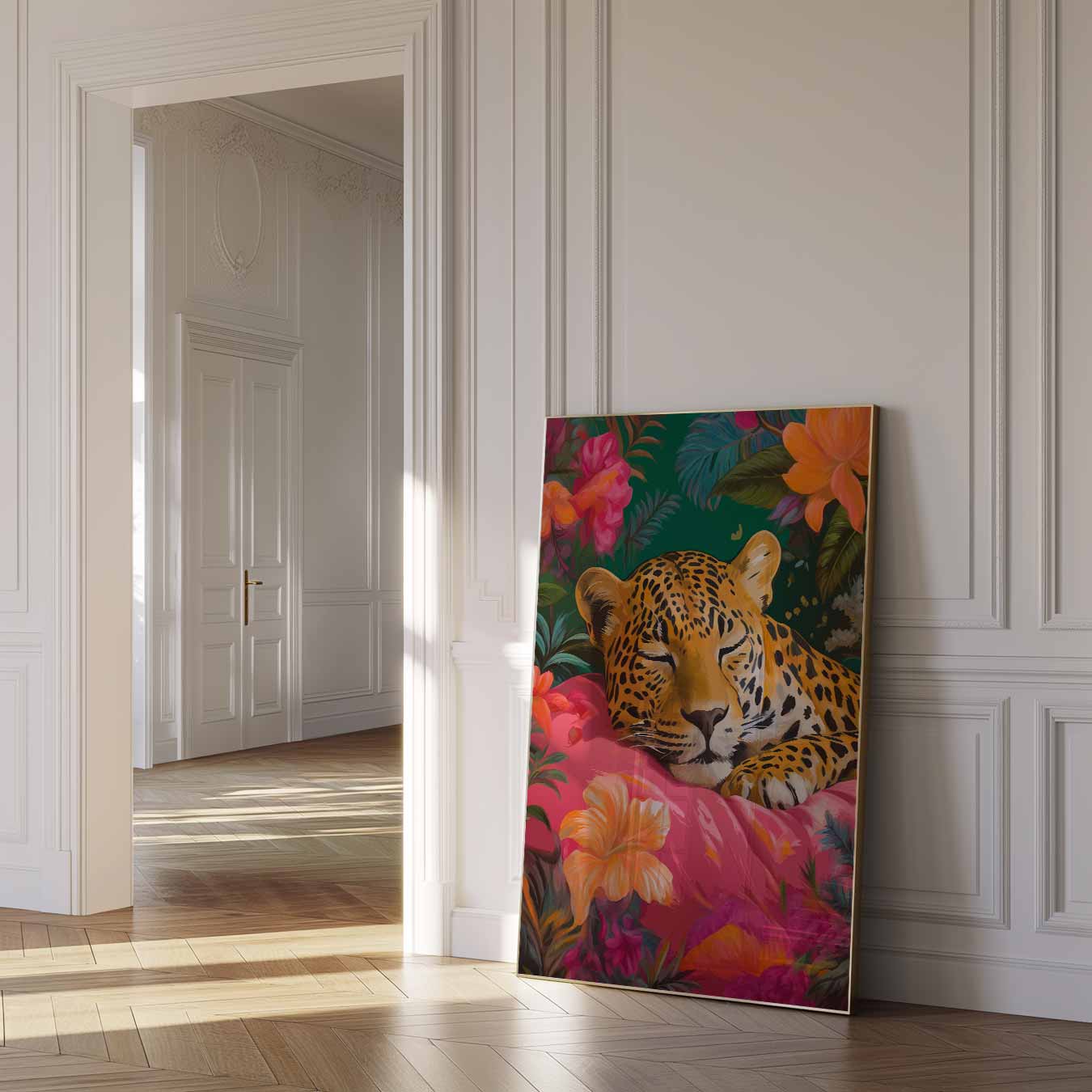 Tropische Droomsafari Poster-WallArtistic