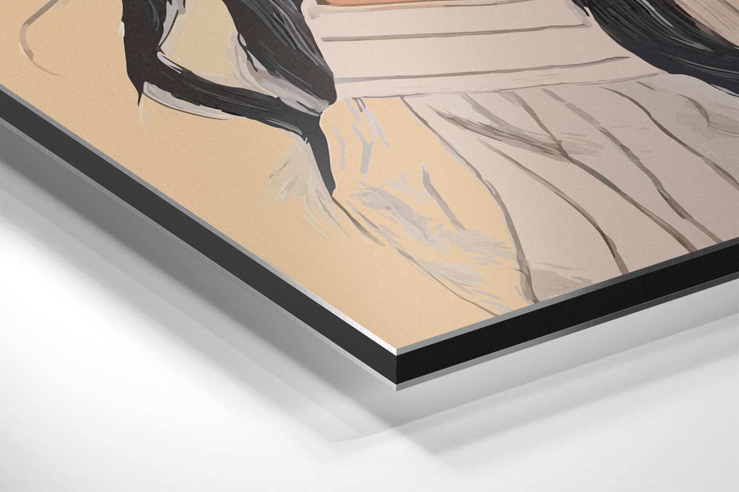 Dromerige Rust Kunstwerk-canvas-dibond-plexiglas-wanddecoratie-WallArtistic