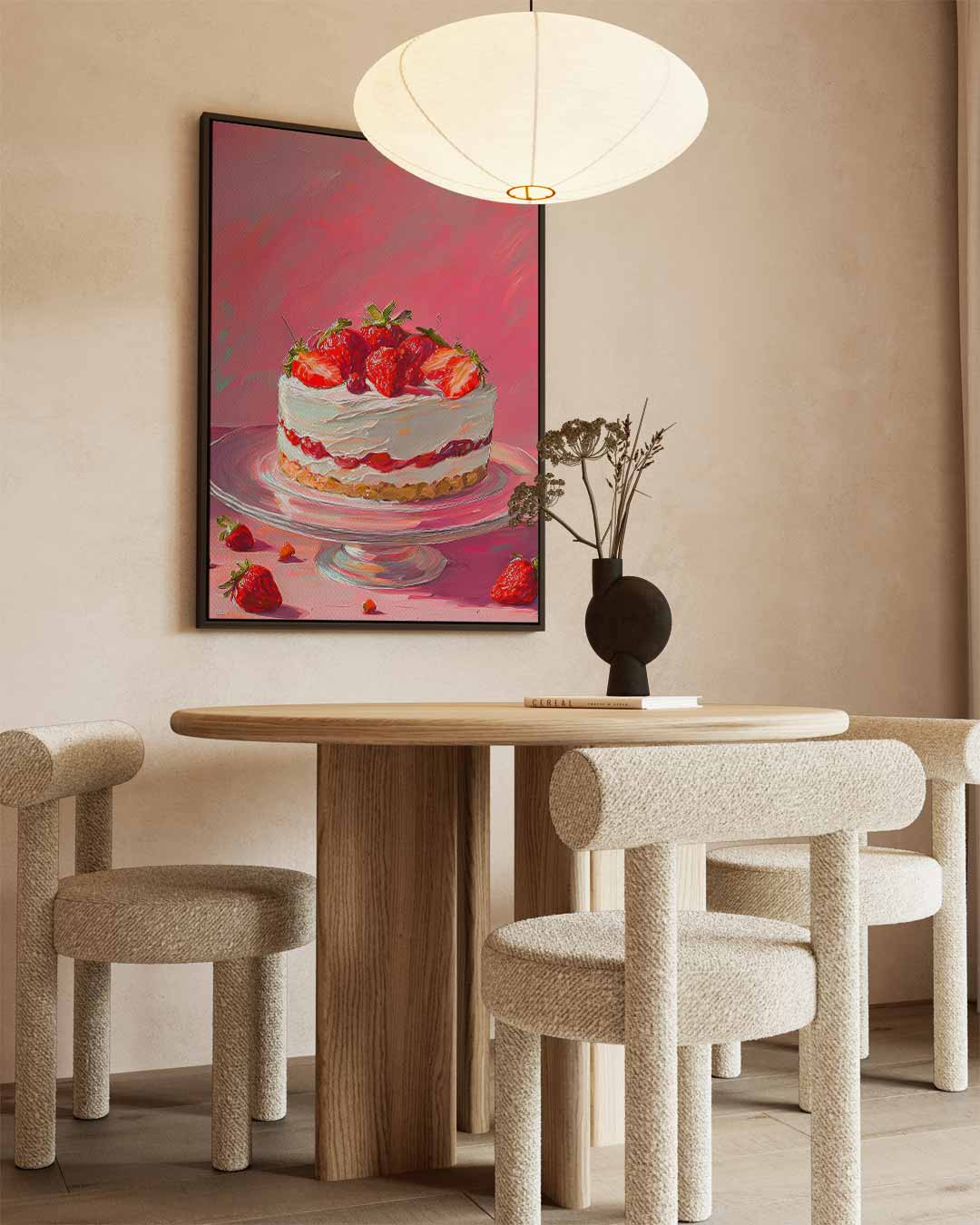 Zoete Euforie Schilderij Kunstwerk-canvas-dibond-plexiglas-wanddecoratie-WallArtistic