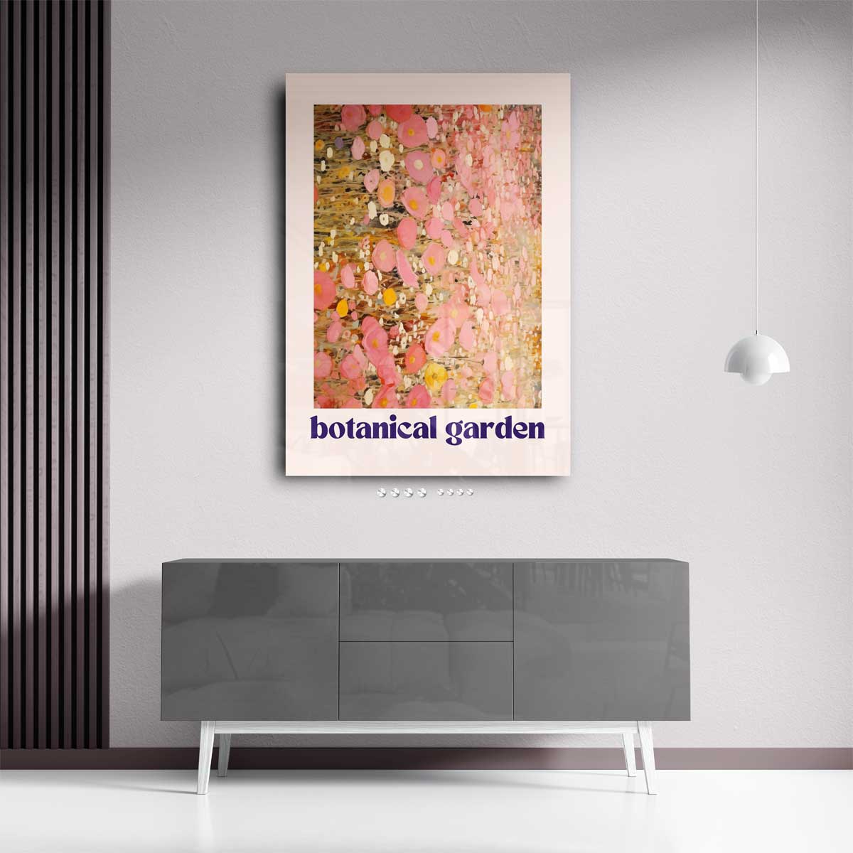 Botanische Tuin Kunstwerk-canvas-dibond-plexiglas-wanddecoratie-WallArtistic