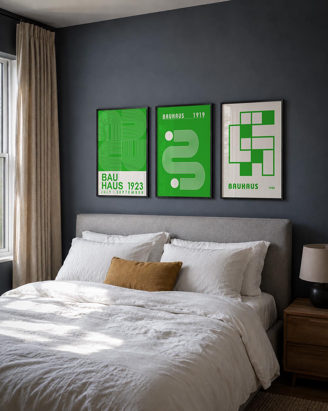 Lijnen en kleurvlakken Posterset
