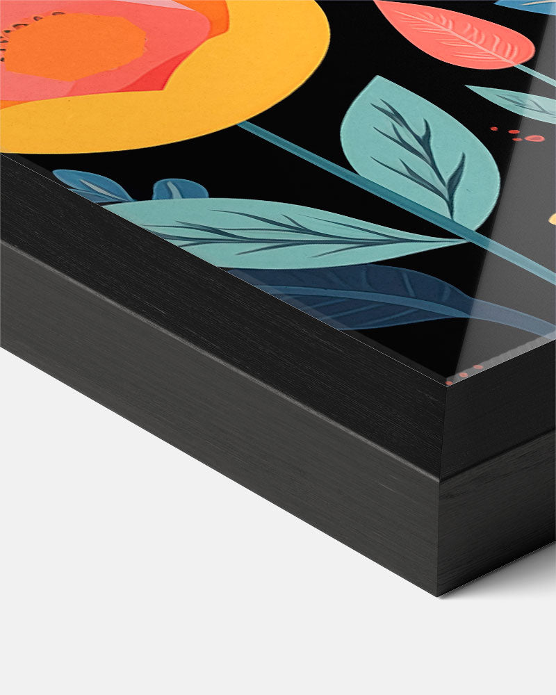 Bloemenparadijs Wanddecoratie Poster-WallArtistic