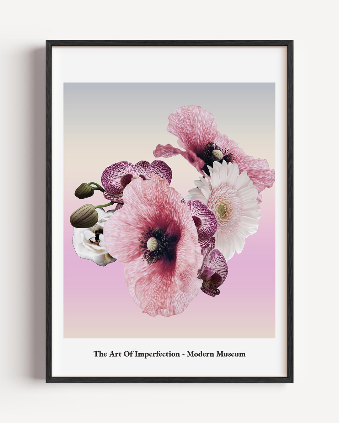 Bloemenpracht in Pastel Poster-WallArtistic